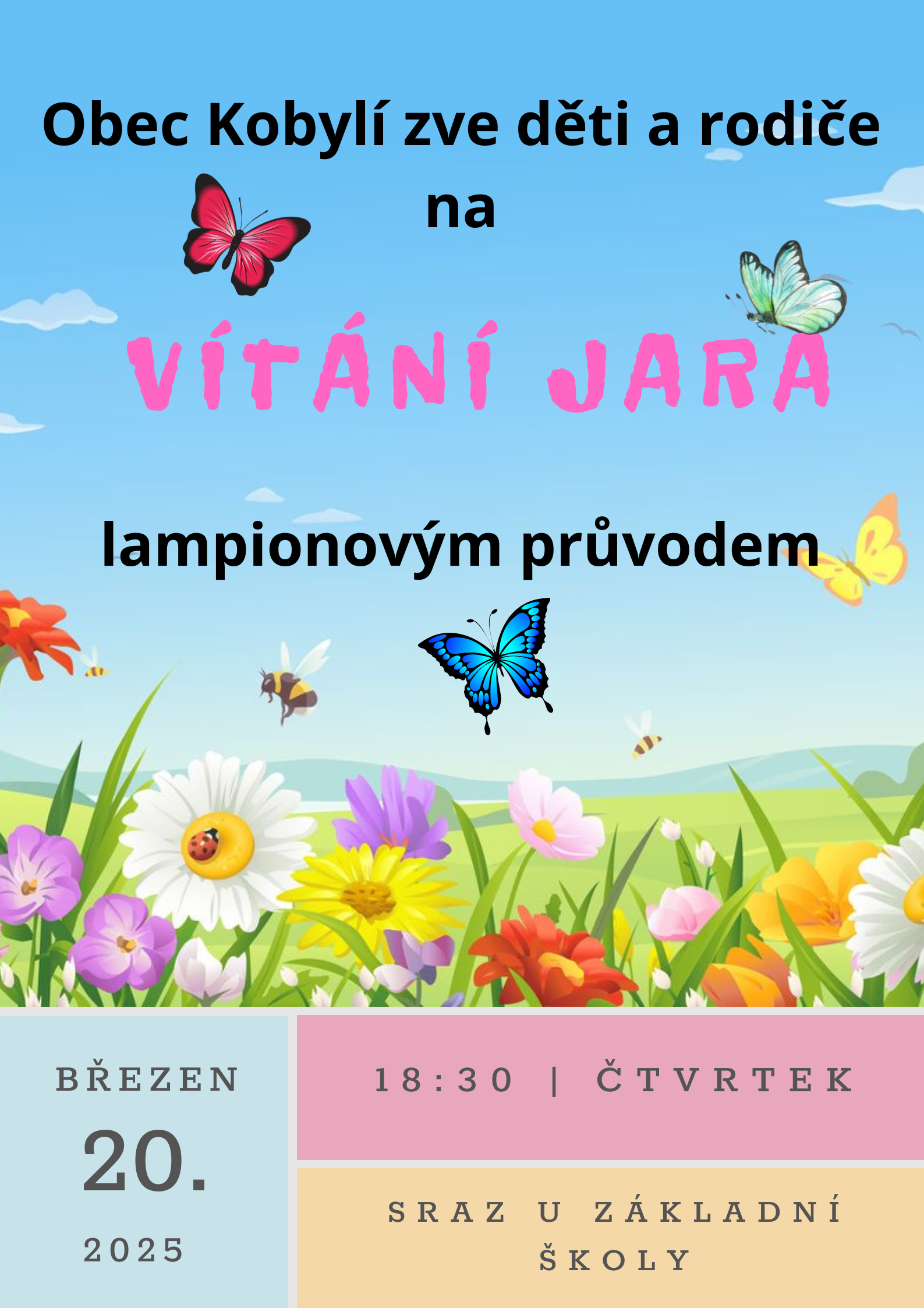 vítání jara
